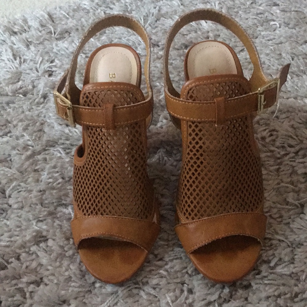 Bamboo Caged Heeled Sandals